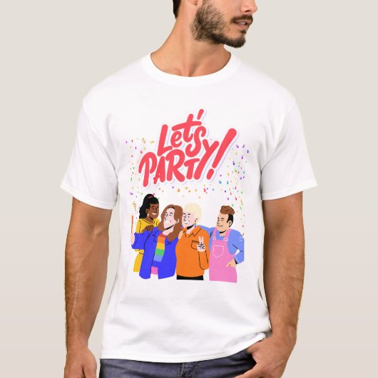 Party T-Shirt (Vorderseite)