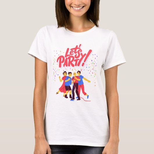 Party T-Shirt (Vorderseite)