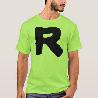 Party-T - Shirt: Buchstabe r T-Shirt
