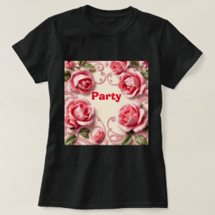 Party-T - Shirt für Frauen in Rosa