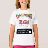 Party T - Shirt für Kinder und Jugendliche (Vorderseite)