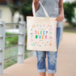 Party-Tasche für die Sleepover Bag bearbeitbar Tragetasche<br><div class="desc">Dieses schöne Design kann auf Ihre Lieblingsfarbenkombinationen zugeschnitten werden. Macht ein großartiges Geschenk! In unserem Shop finden Sie stilvolle Schreibwaren und Geschenke: www.berryberrysweet.com.</div>