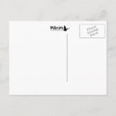 Party Tasse laden Einladungspostkarte (Rückseite)