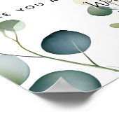 Party Taxis trinken und fahren keinen Eukalyptus Poster (Ecke)