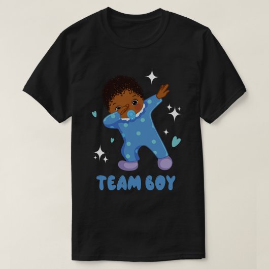 Party Team Baby Announcement Gif T-Shirt (Design vorne)