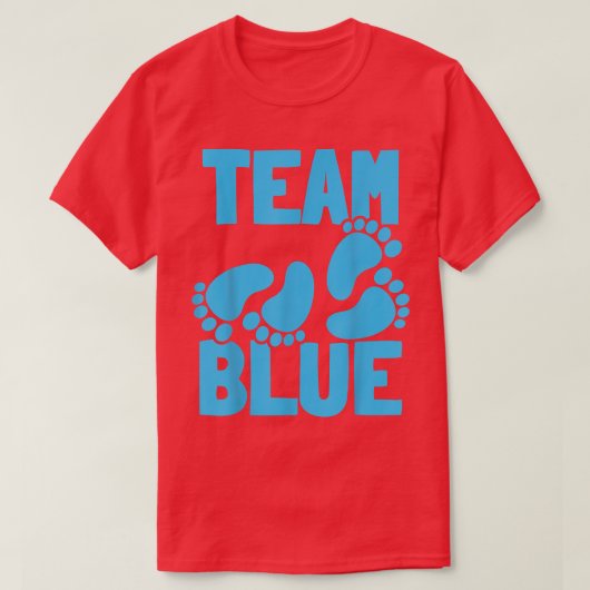 Party Team Blue T-Shirt (Design vorne)
