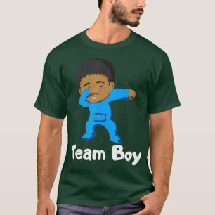 Party Team Boy Niedlich Dabbing Black Ba T-Shirt