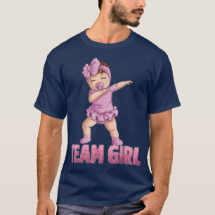 Party Team Girl Baby Announcement Wo T-Shirt