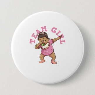Party Team Girl TShirt für Gender Reveal Button