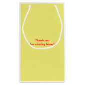 Party Teddy Bears Party Kleine Geschenktüte (Rückseite)