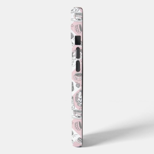 Party Tee Kaffeetassen Case-Mate iPhone Gehäuse Case-Mate iPhone Hülle (Rückseite / Links)