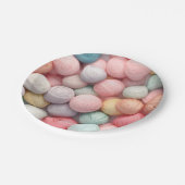 Party Tee-Party aus Garnholz Pappteller (Schrägansicht)