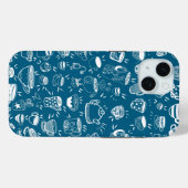 Party-Teetassen-Kaffeetassen Case-Mate iPhone-Hüll iPhone Hülle (Rückseite (Horizontal))