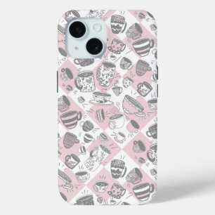 Party-Teetassen-Kaffeetassen Case-Mate iPhone-Hüll iPhone Hülle