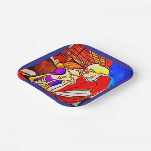 Party Teller (Gewinkelt)