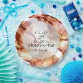 Party Teller | Abstrakte Herbstfarben (Party)