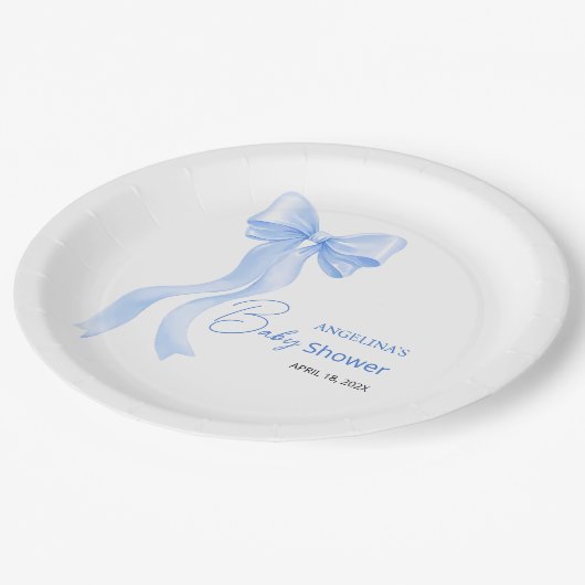 Party Teller Babydusche. (Schrägansicht)