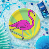 Party-Teller Flamingo Pappteller (Party)