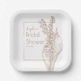 Party Teller für ein Brautparty.