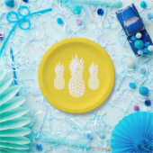Party-Teller für tropische Ananas Pappteller (Party)