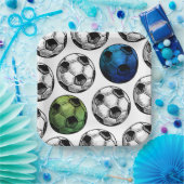 Party-Teller für Wasserfarben Pappteller (Party)