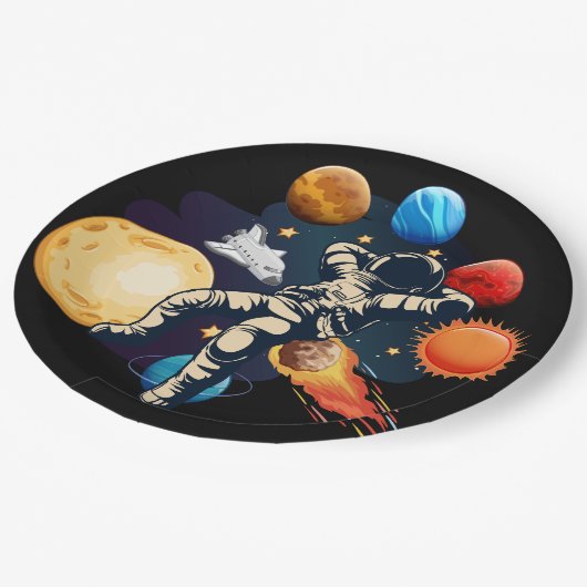 Party Teller: GeronimoH Pappteller (Schrägansicht)