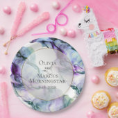 Party Teller | Lebhafte Aquamarine Indigotinte Abs (Party)