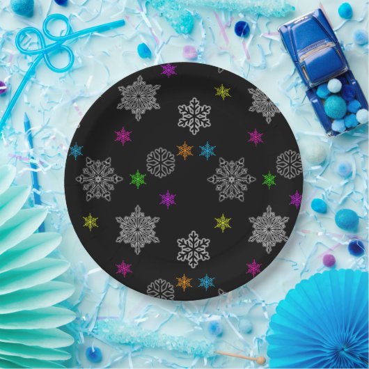 Party-Teller mit Hellbogen - Set 2 Pappteller (Party)