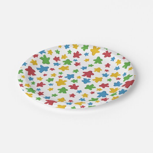 Party-Teller Pappteller (Schrägansicht)