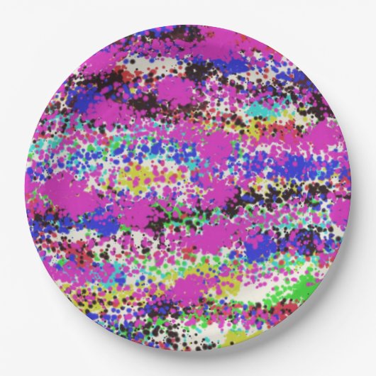 Party-Teller von JPs Künstlerischen Ware Pappteller (Vorderseite)