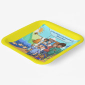 Party-Teller zum freien Krebs Pappteller (Gewinkelt)