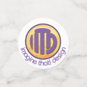 Party Temp Konfetti (Klein Vorderseite)