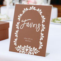 Party Terracotta talavera favora