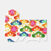 Party Theme 001 farbenfrohe japanische Design-Gefä Geschenkschachtel (Ungefaltet)