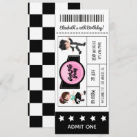 Party-Ticket für Sock-Hop