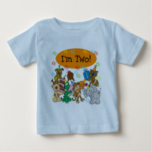 Party-Tier-2. Geburtstags-T-Shirts und Geschenke Baby T-shirt