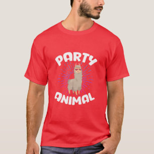 Party-Tier-Lama vintage T-Shirt