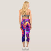 PARTY-TIER, LÖWE CAPRI LEGGINGS (Rückseite)