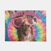 Party Tier - Lustiger Esel mit Sonnenbrille Fußmatte (Vorderseite)