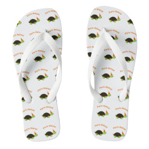 Party-Tier-Schildkröte Badesandalen