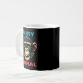 Party Tier Schimpanse Affe Ape Gorilla Kaffeetasse (Vorderseite Links)