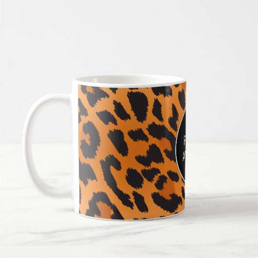Party-Tierdruck-Kaffee-Tassen Kaffeetasse (Links)