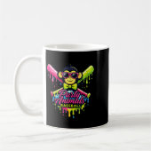 Party-Tiere Baseball lustiger Affe Tank Top Kaffeetasse (Links)