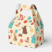 Party-Tiere Danke Geschenk Geschenkschachtel (Rückseite)