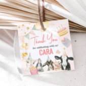 Party Tiere Geburtstagsparty Geschenkanhänger