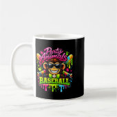 Party-Tiere Meme Baseball lustiger Affe Kaffeetasse (Links)
