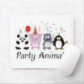 Party-Tiere Mousepad (Mit Mouse)