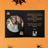 Party Tiere Niedlich Funny Foto Halloween Karten