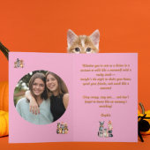 Party Tiere Niedlich Funny Foto Halloween Karten