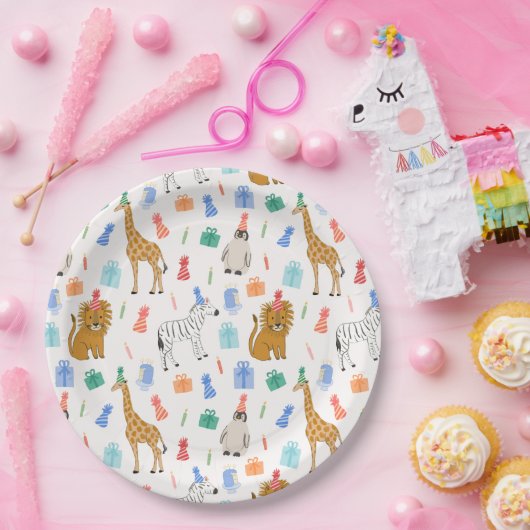 Party Tiere Papier Teller (Party)
